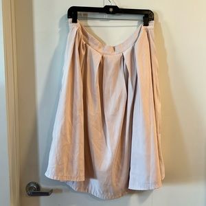 Forever 21 Lt Pink Aline Skirt w/ Tulle Underlay 2X